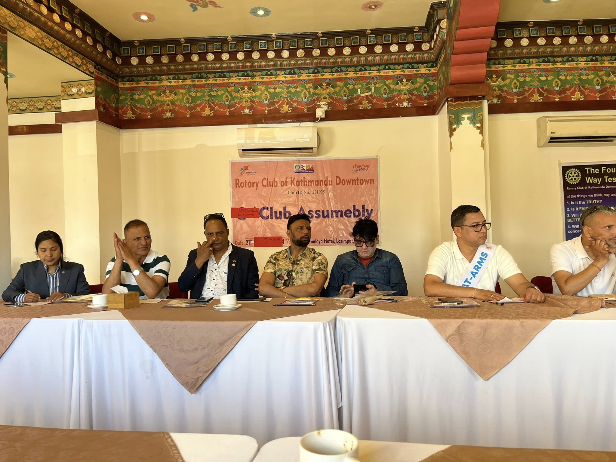 Rotary Club of Kathmandu Downtown Hosts Fifth General Assembly